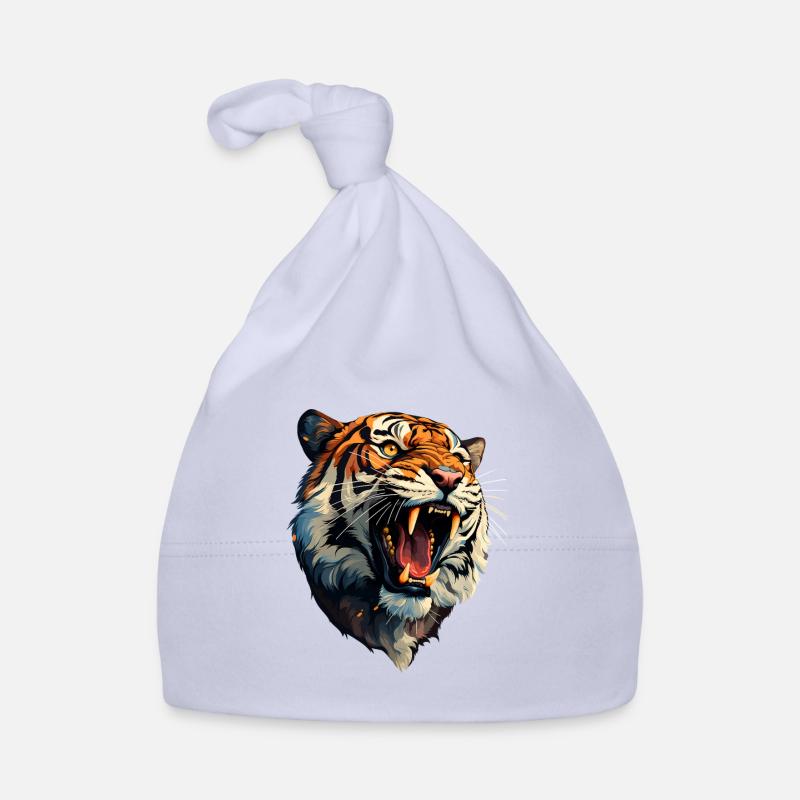 Tiger Organic Baby Cap