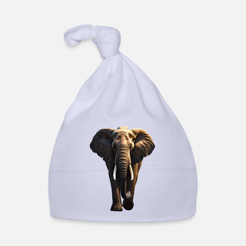 Elephant Organic Baby Cap