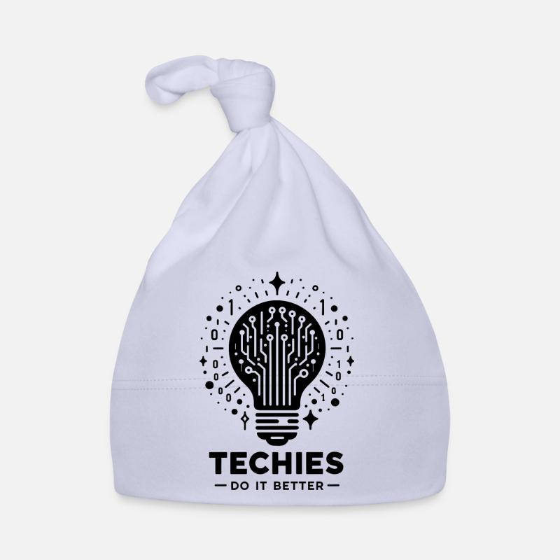 Techies Do IT Better Organic Baby Cap