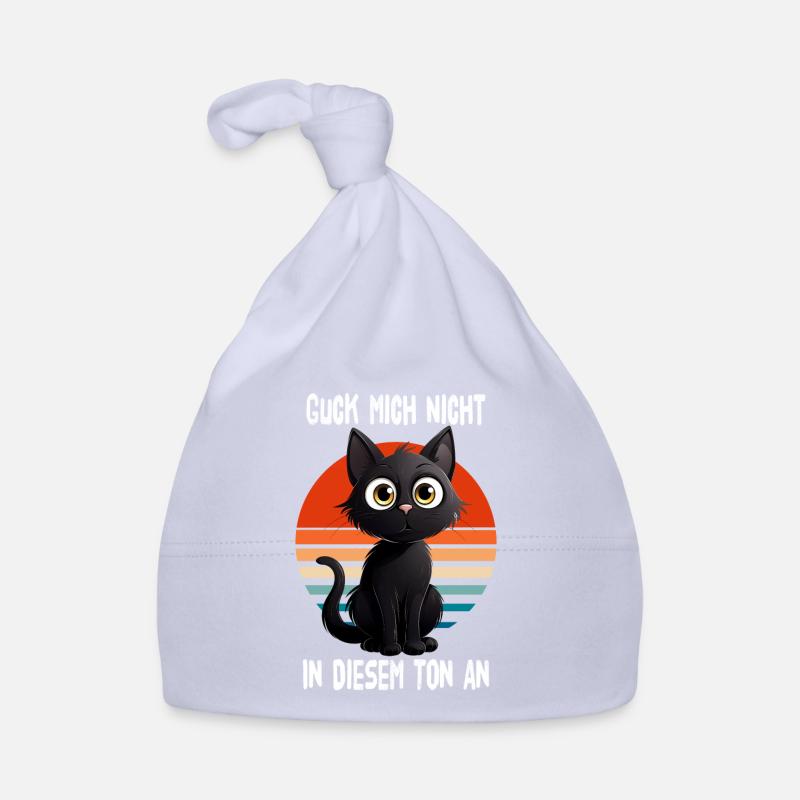Ne me regarde pas sur ce ton à Bombay Cat Bonnet bio Bébé
