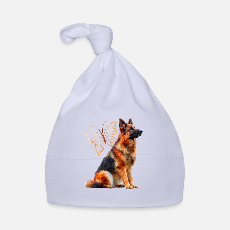 German Shepherd Organic Baby Cap