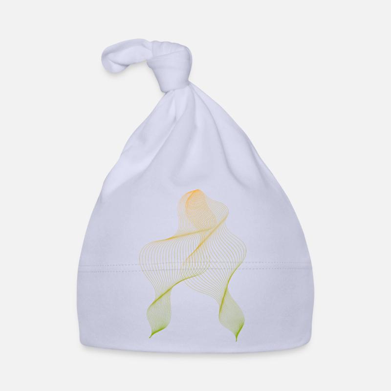 GeoFusion 2: Bold Shapes, Modern Geometric Design Organic Baby Cap