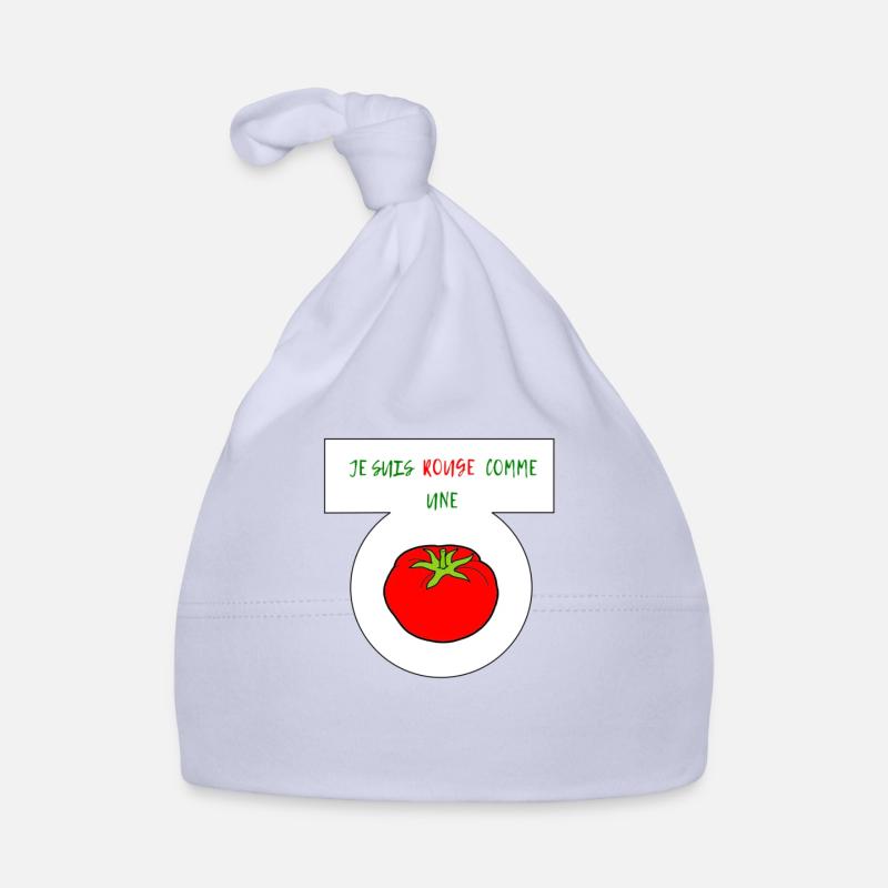 Rouge comme une tomate Bonnet bio Bébé