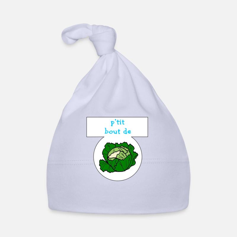 Petit bout de chou - Bonnet bio Bébé - ciel