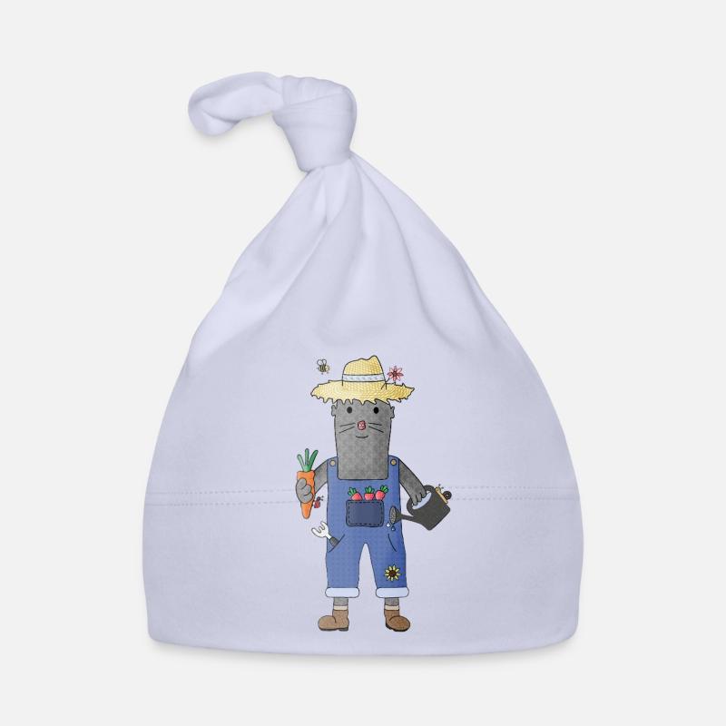 Master Mole Garden under control Organic Baby Cap