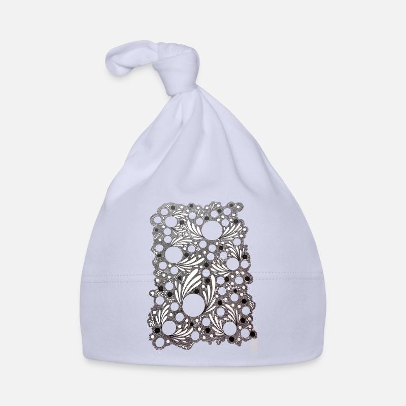 Blattblasen Lace Muster Baby Bio-Mütze