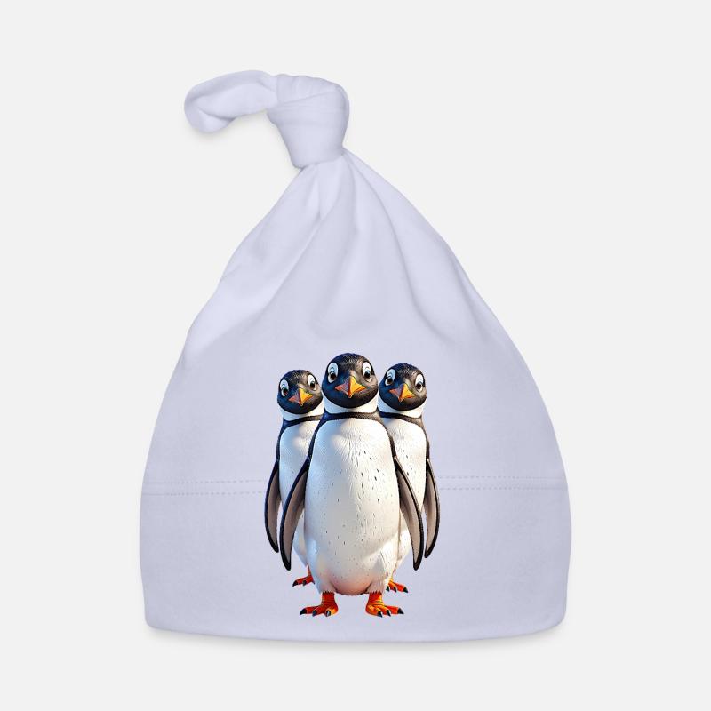 Pinguin Baby Bio-Mütze