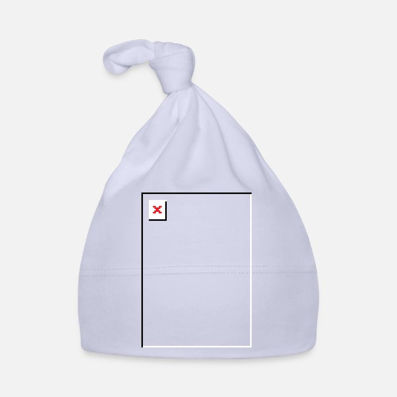 Missing Image – File Not Found Hochformat Baby Bio-Mütze