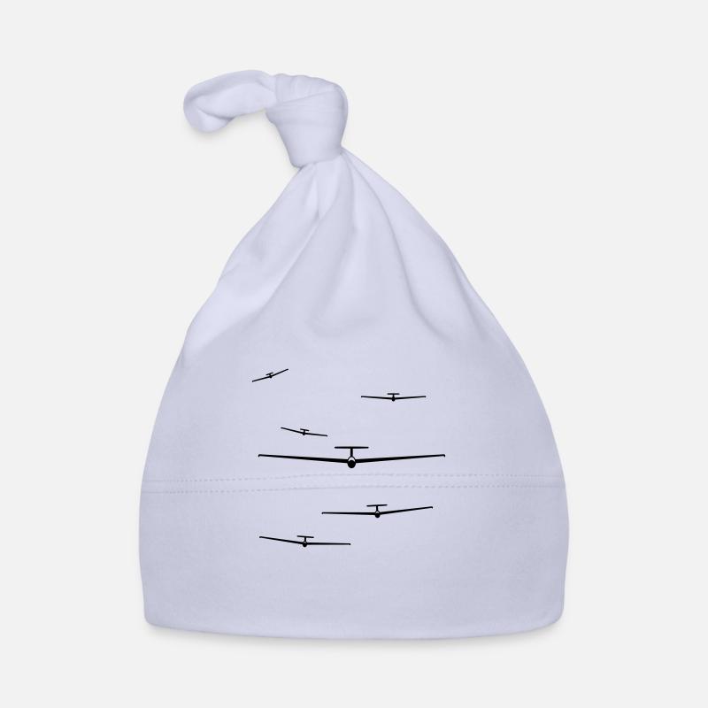 team gliding glider pilot - Organic Baby Cap - sky