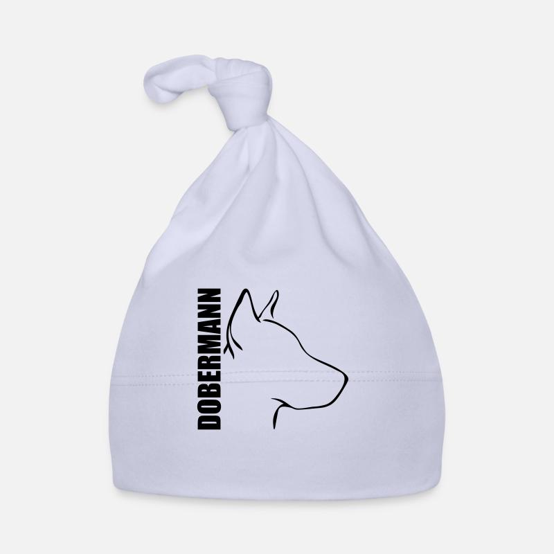 DOBERMANN PROFILE Organic Baby Cap