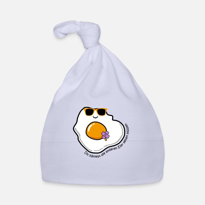 Spiegelei Baby Bio-Mütze