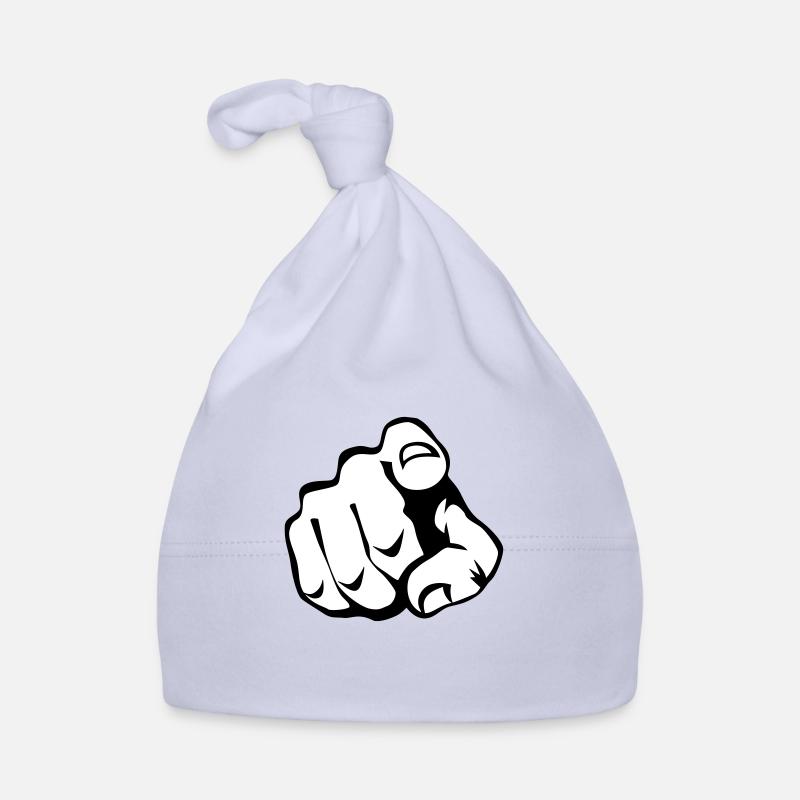 60 Zeigefinger Baby Bio-Mütze