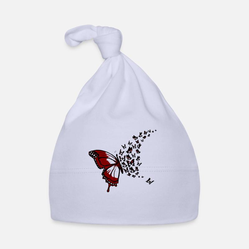 Essaim de papillons Bonnet bio Bébé