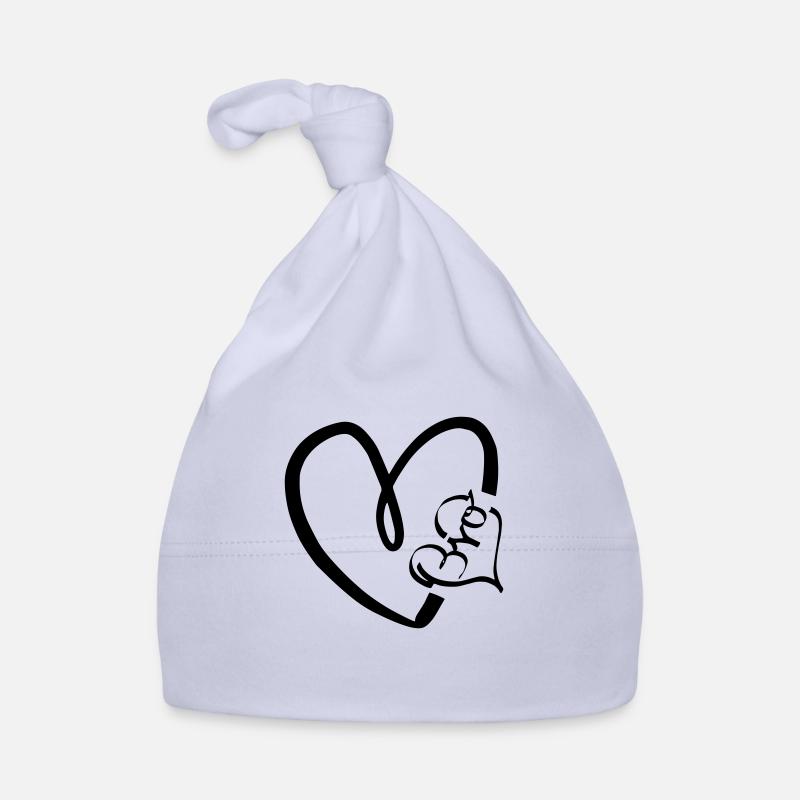 Bro im Herz Baby Bio-Mütze