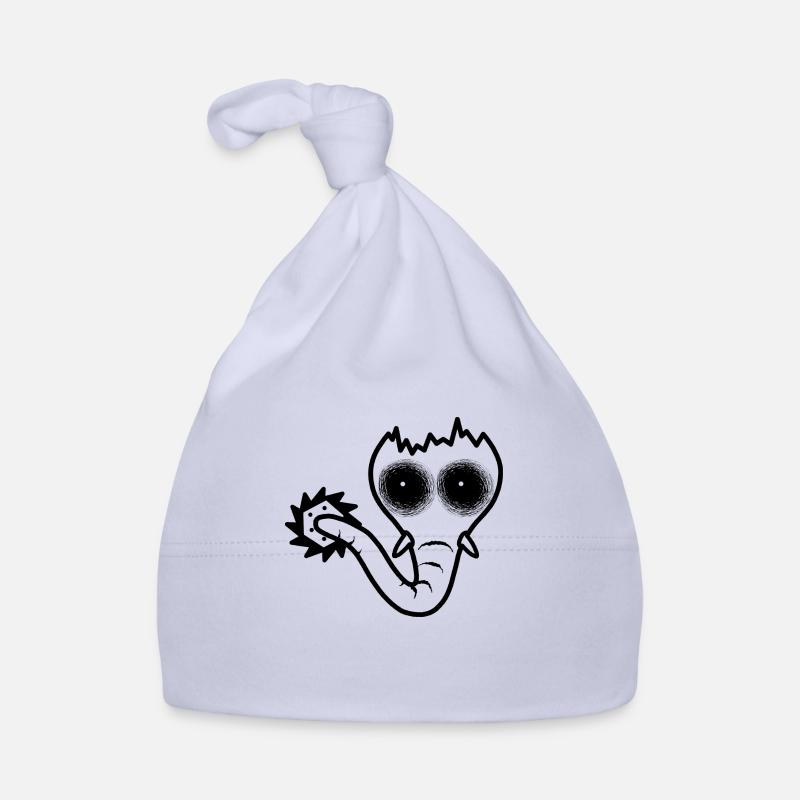 The funny bizarre imaginative Sägofant Organic Baby Cap