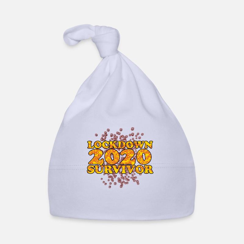 CONFINEMENT - Survivant 2020 Bonnet bio Bébé