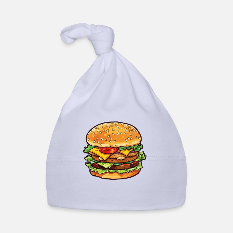 Saftiger Burger Baby Bio-Mütze