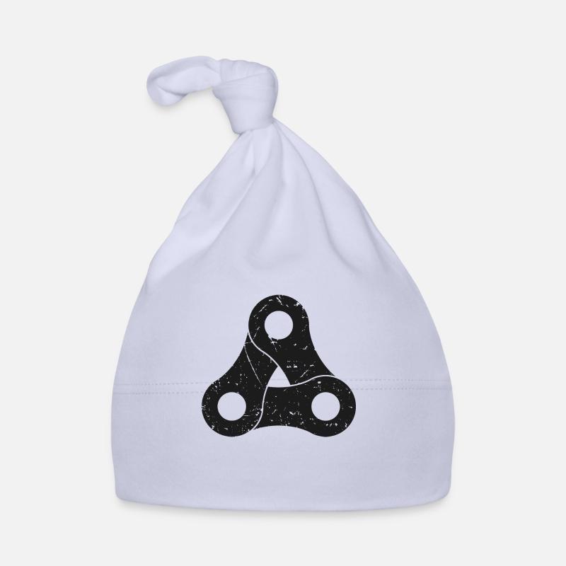 Bicycle chain Organic Baby Cap