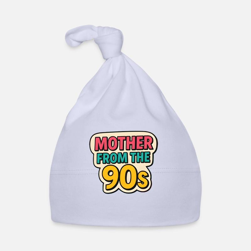 Mutter aus den 90er Jahren - Retro Muttertag Graffiti Baby Bio-Mütze