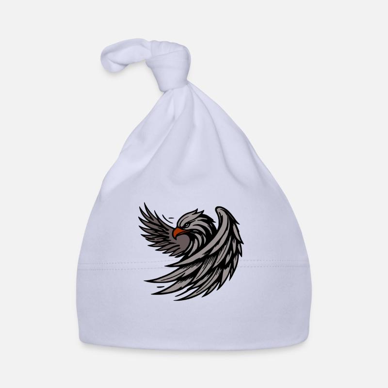 Powerful Eagle Organic Baby Cap