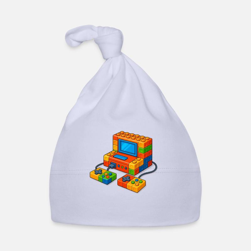 Master Builder Brick Building Block Organic Baby Cap