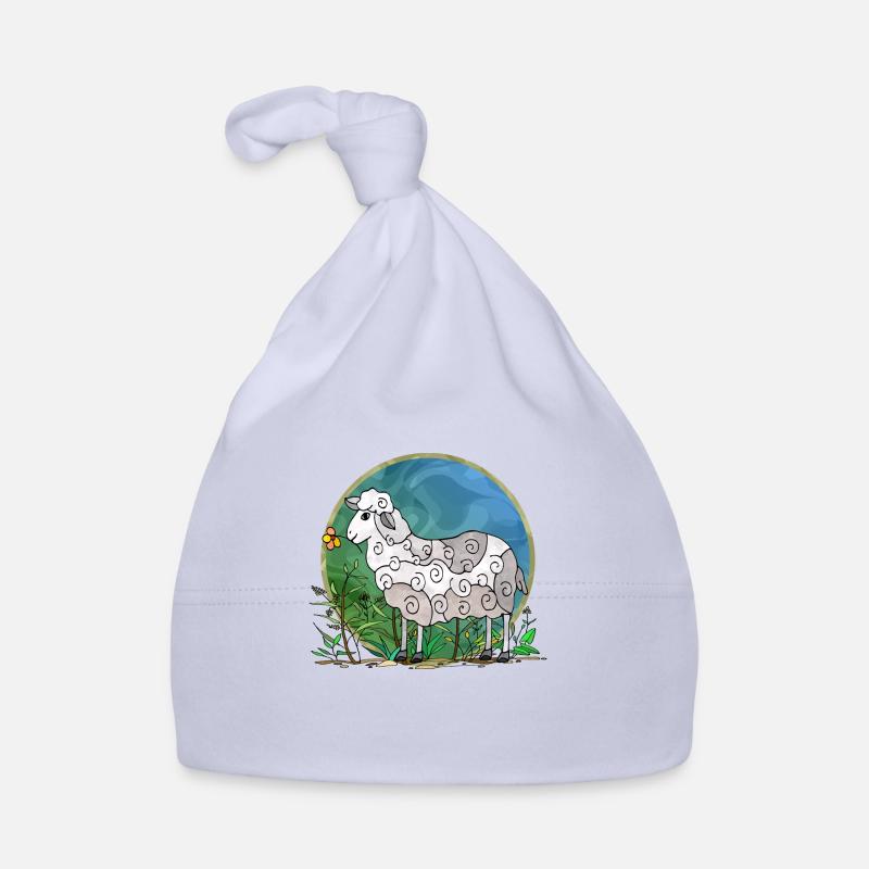 Schaf Baby Bio-Mütze