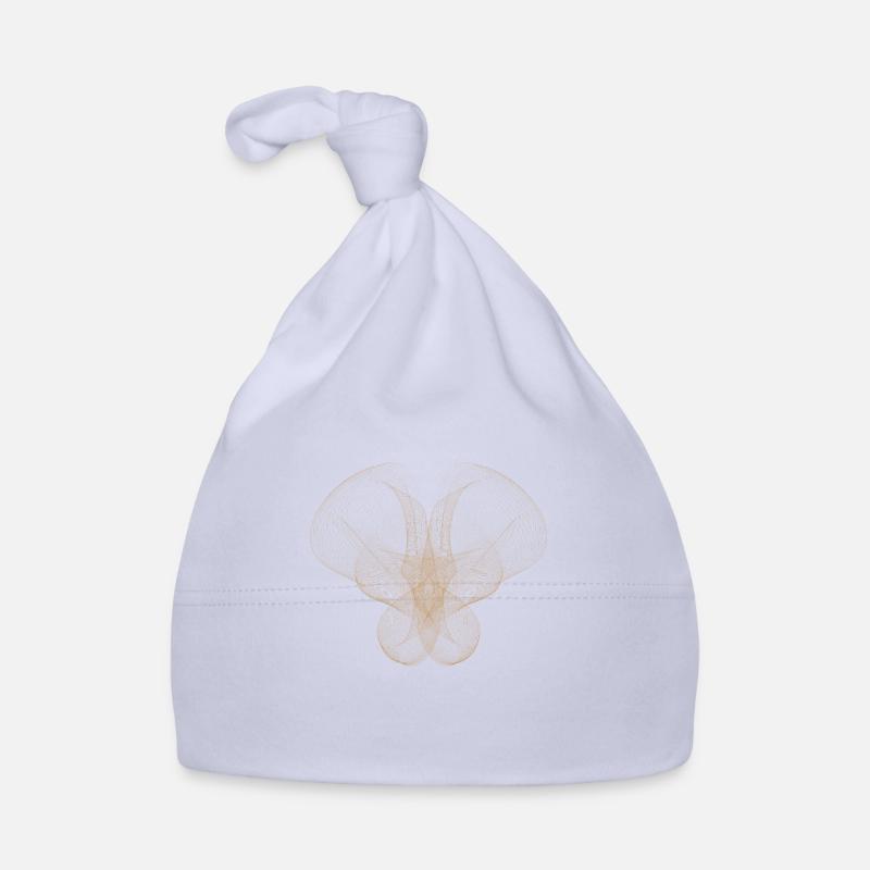 Conception de points abstraits Bonnet bio Bébé