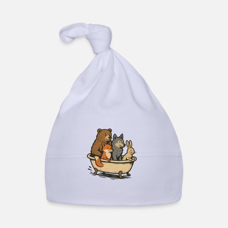 Animals on Tour Organic Baby Cap
