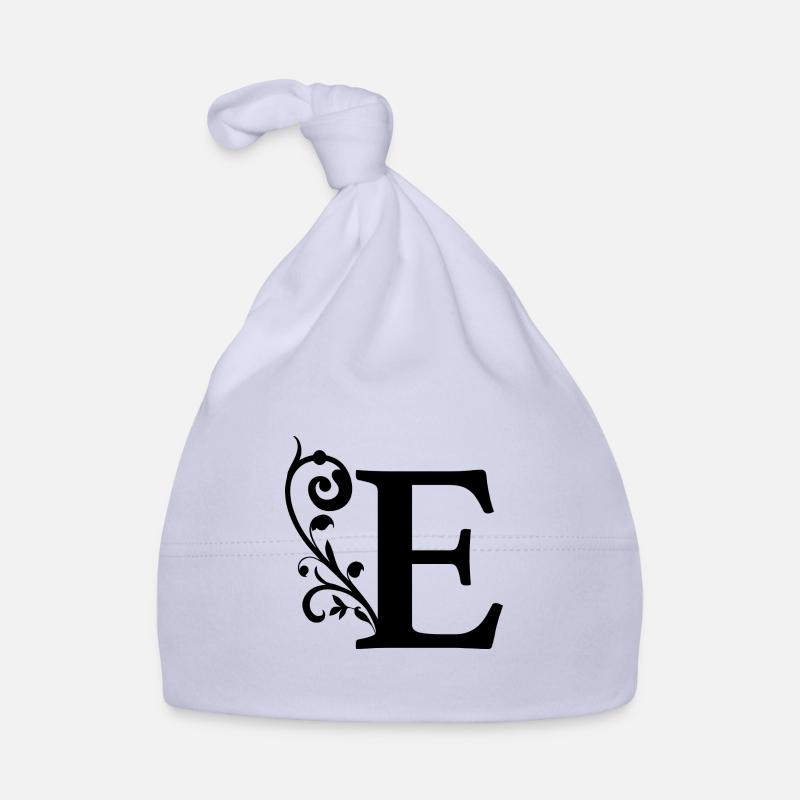 First letter E First name Organic Baby Cap