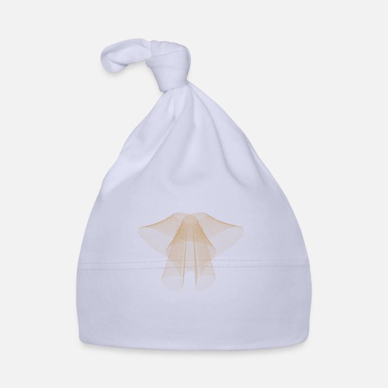 Conception de points abstraits Bonnet bio Bébé