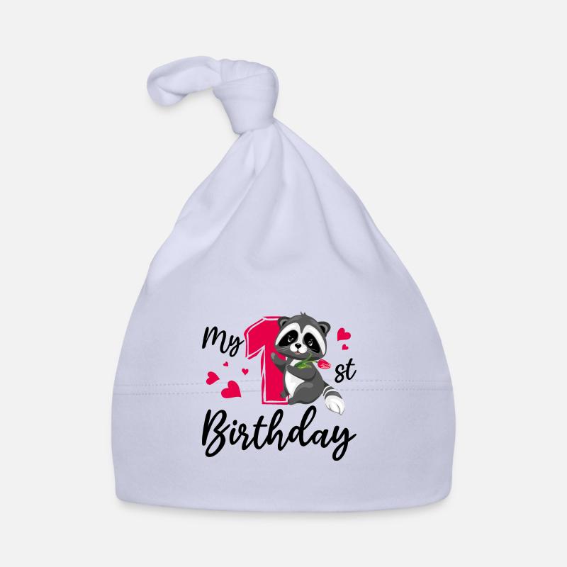 Mon premier anniversaire Bonnet bio Bébé
