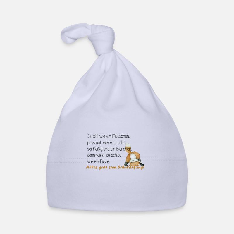 sei fleißig wie ein bienchen Baby Bio-Mütze