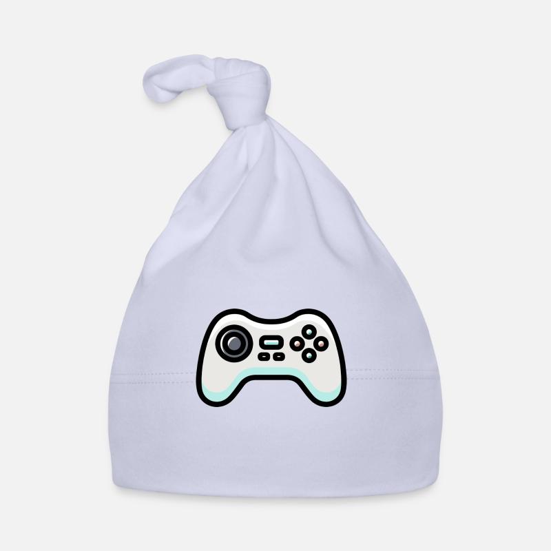 Gamepad Logo Organic Baby Cap