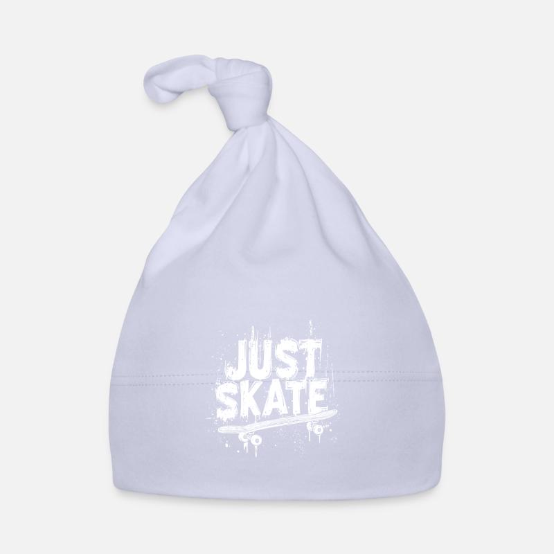 Juste le skate, seulement le skateboard, logo Bonnet bio Bébé