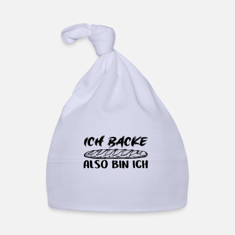 Ich backe also bin ich - Backen mein Hobby - Baby Bio-Mütze - Sky