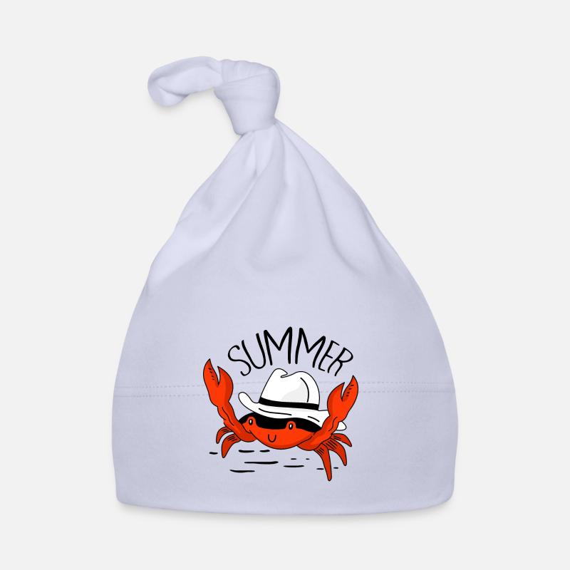 Krabbe mit hut Baby Bio-Mütze