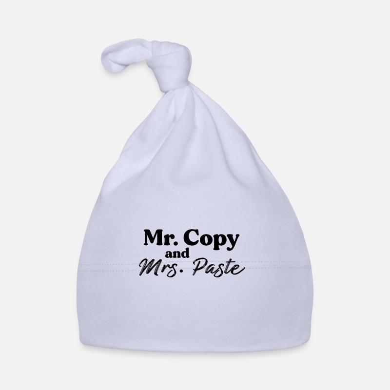 M. Copy and Mrs Paste Bonnet bio Bébé