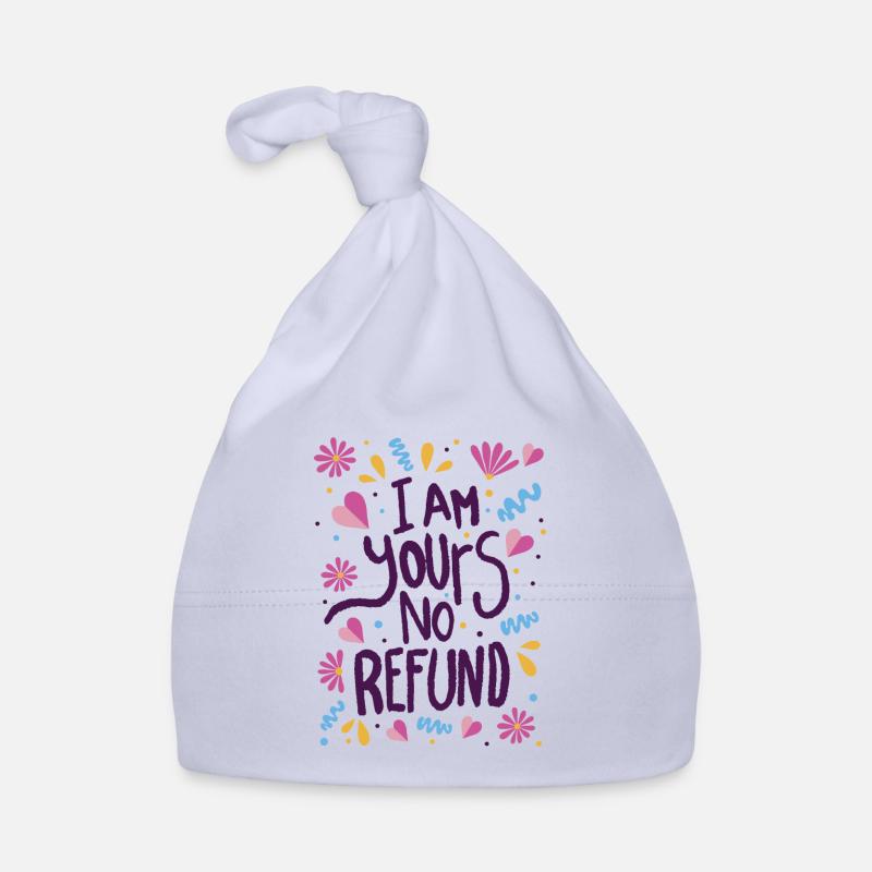 Je suis à vous Aucun remboursement Bonnet bio Bébé