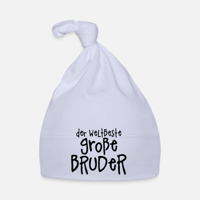 Der weltbeste große Bruder Baby Bio-Mütze
