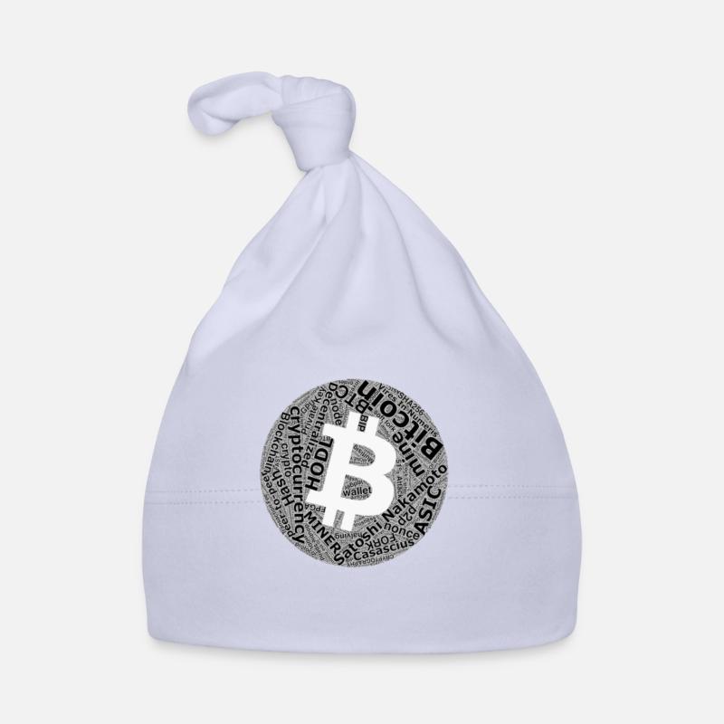 Vintage Bitcoin Baby Bio-Mütze
