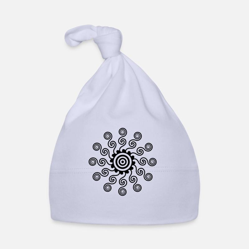 spiral flow Organic Baby Cap