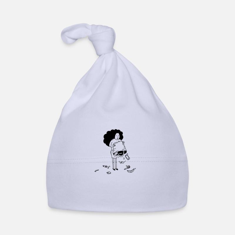 leeren Sie den Beutel Baby Bio-Mütze