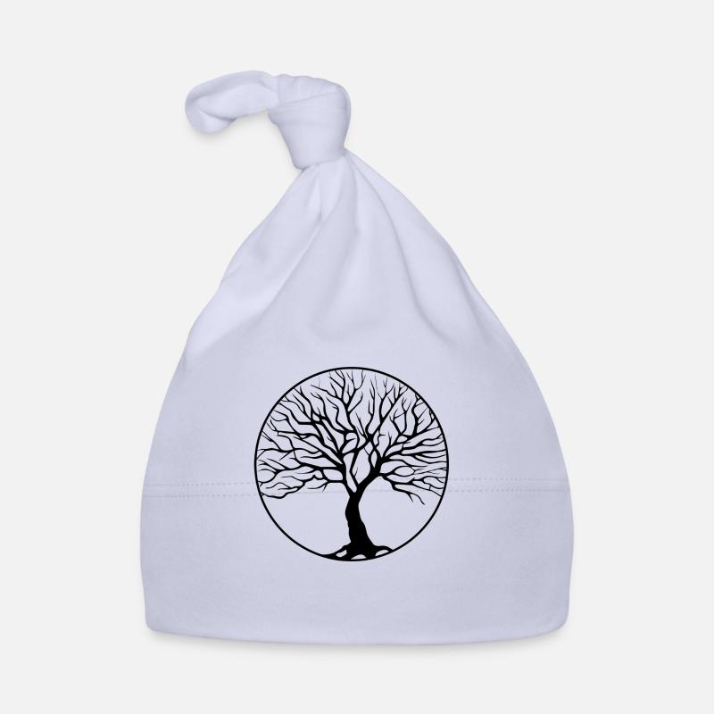 tree circle Organic Baby Cap