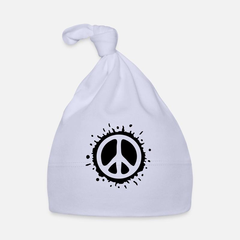 Peace (Splash) Baby Bio-Mütze