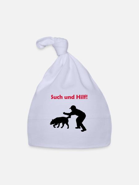 such_und_hilf_cb - Baby Bio-Mütze - Sky - Vorne