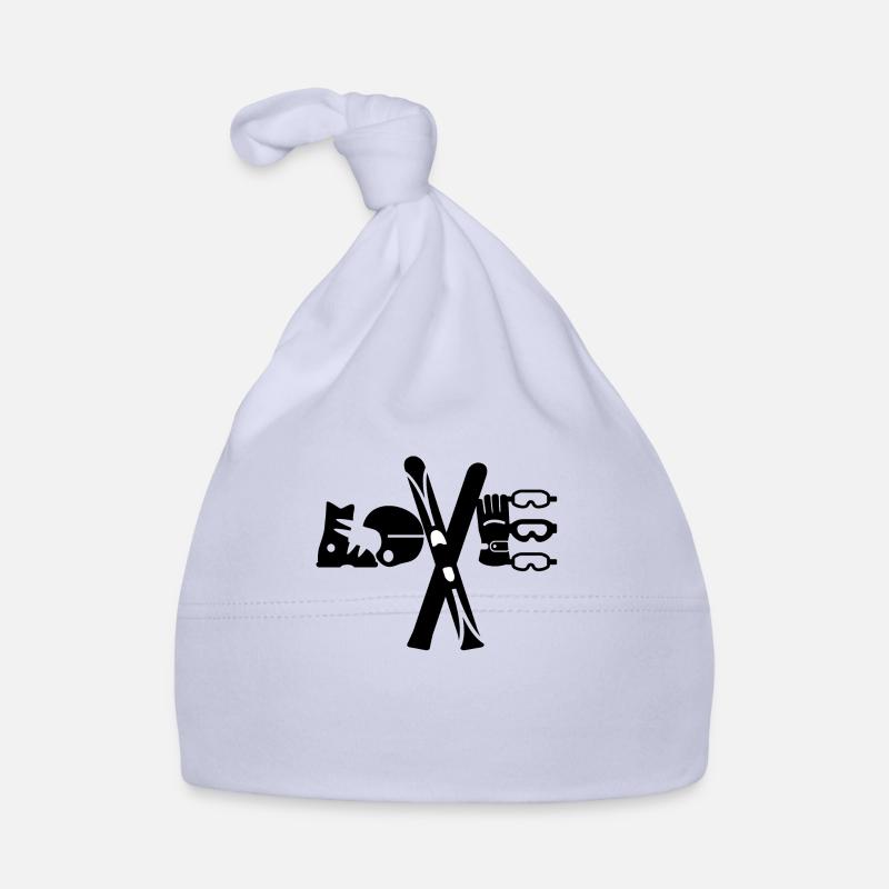 Love Ski Baby Bio-Mütze