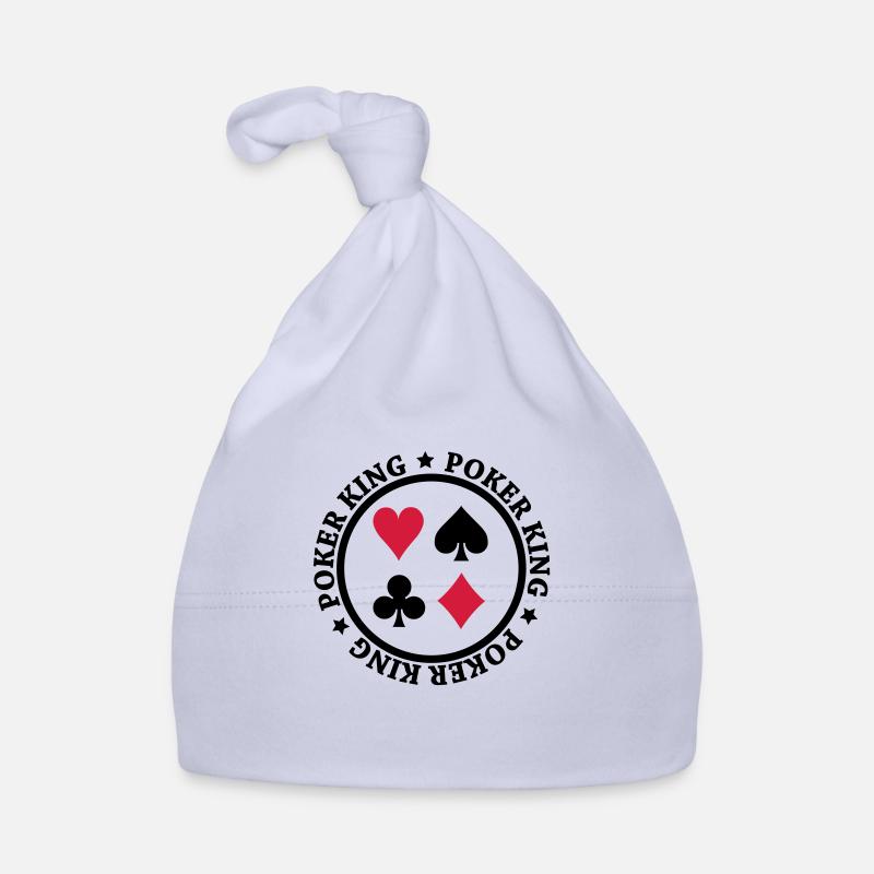 Poker King Design Baby Bio-Mütze