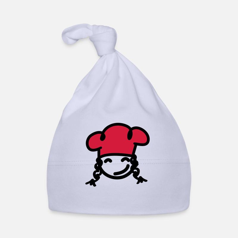 Köchin Mädchen Baby Bio-Mütze