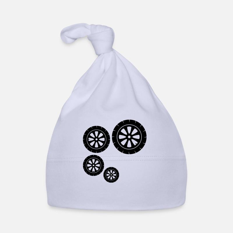 pattern tire motorcycle driving driver license car m Organic Baby Cap