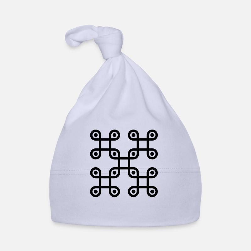 INFINITY LOOP - symbol continuity & wisdom I Organic Baby Cap